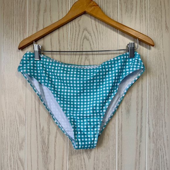 Rosegal Gingham & Houndstooth Swimsuit Size L (14) NWT - Picture 3 of 7